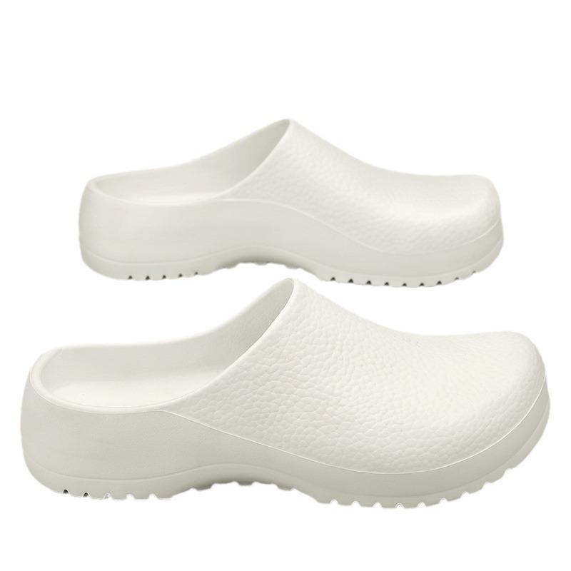 Fashion Men Slippers EVA Couples Garden Clog Women Water Proof Chef Shoe Comfortable Sandal Slippers Pet Workers Outdoor Fishing Shoes