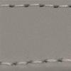 Bracelet montre - MY-MONTRE - lisse classique - 20mm (18mm) - Gris - Cuir de veau