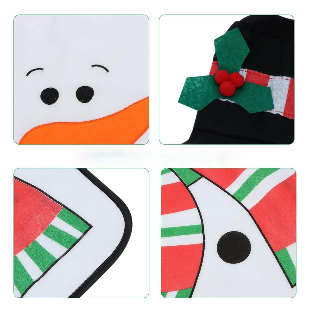 Christmas Snowman Toilet Seat Cover - Festive Home Decoration
