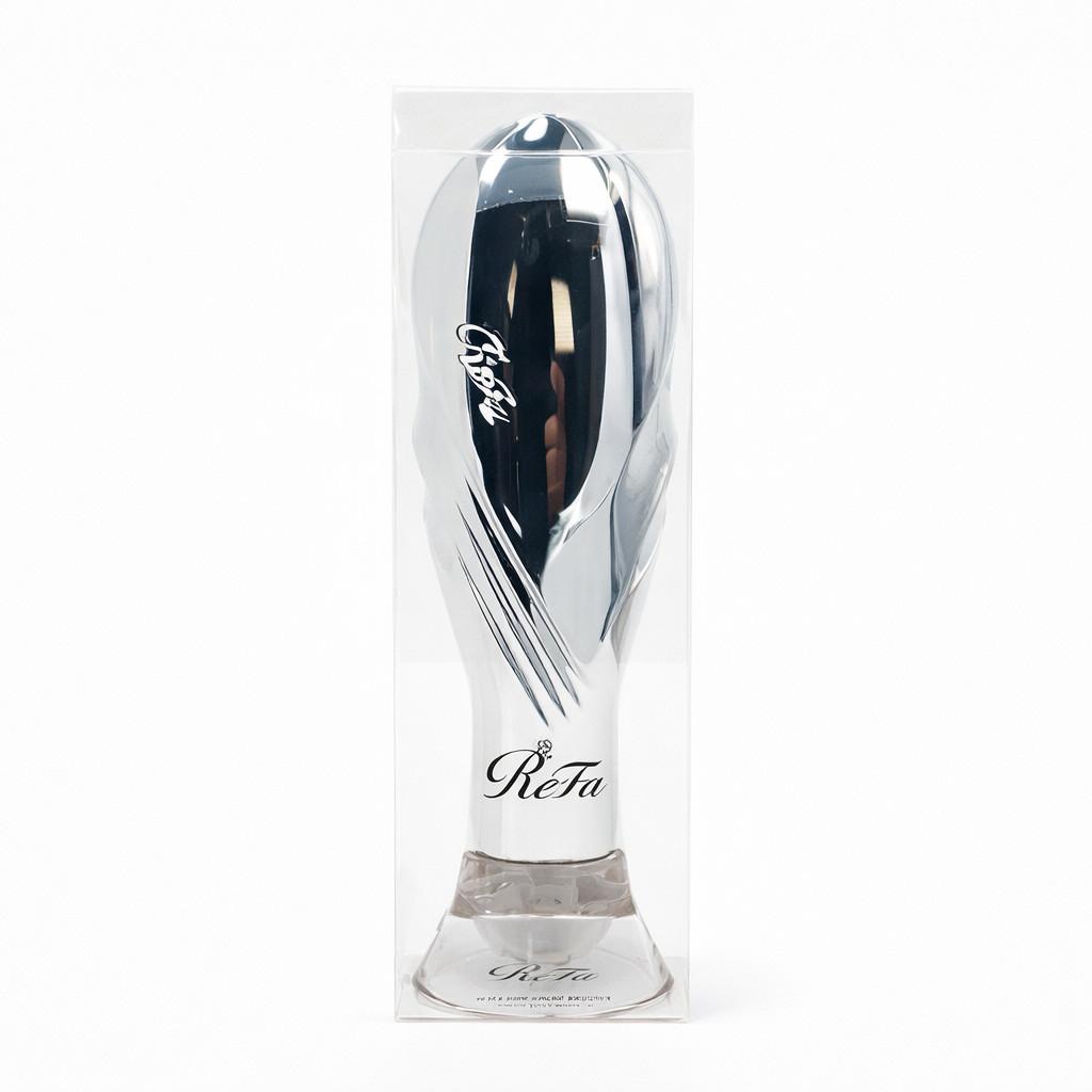 ReFa Ion Care Brush Ionic Treatment Hair Scalp Genuine JAPAN Silver