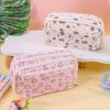 1Pcs Large Capacity Capibala Pen Bag Stationery Storage Bag High Quality Kapibara Cartoon Pencil Case With Flip Top