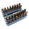 Steel Star Metric Security Bits with Magnetic Extension Bit Holder Set for DIY Enthusiasts and Professional Technicians