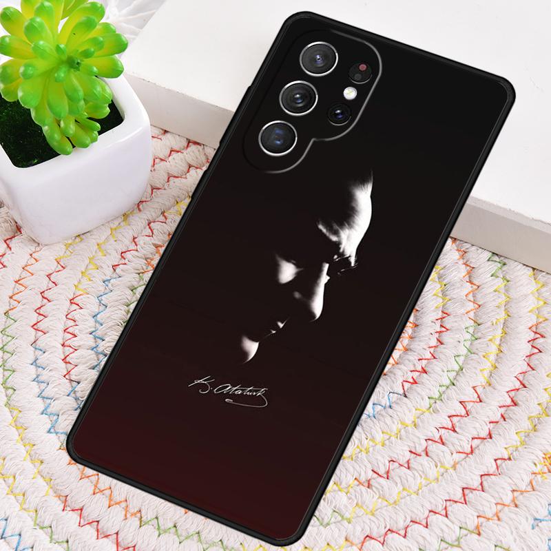 Mustafa Kemal Ataturk soft Silicone Phone Case For Samsung Galaxy note 10 pro S26 S25 S24 S23 S22 S21 Plus S25Ultra Capa Cover