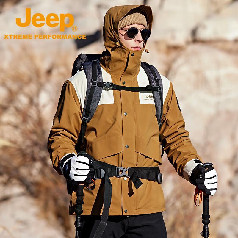 JEEP Couple's 3-in-1 Fleece Mountaineering Jacket
