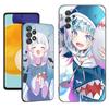 Gawr Gura Anime Phone Case For Samsung A13 A22 A24 A32 A23 A25 A34 A35 A52S A53 A54 A55 A73 5G A12 A14 A15 A31 A33 A50 A51 A72