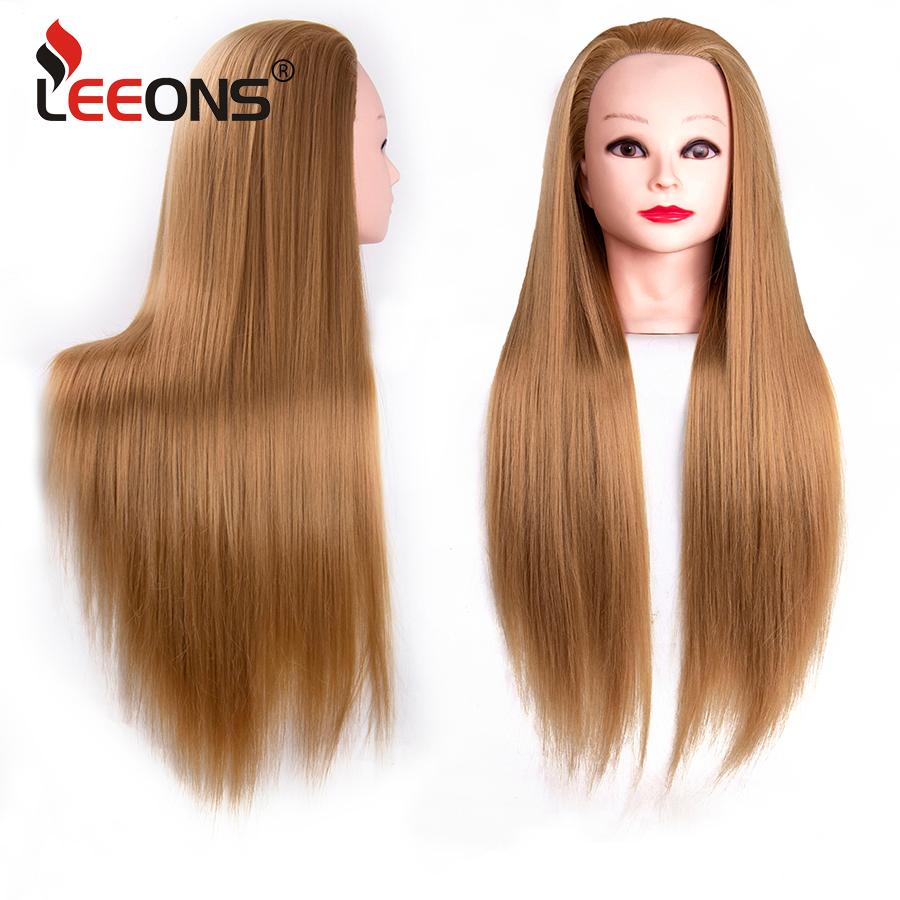 Голова манекена 65 см с тренировочной головкой для волос, парикмахерская, 7 стилей, тренировочная головка для причесок, бесплатный подарок