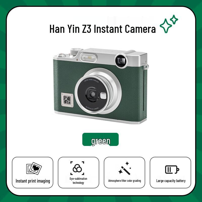 HPRT Z3 Instant Camera & Portable Photo Printer