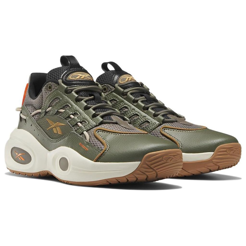 Reebok Кроссовки унисекс Solution Mid Trek Grey Hunter Green Wild-Brown HP3317