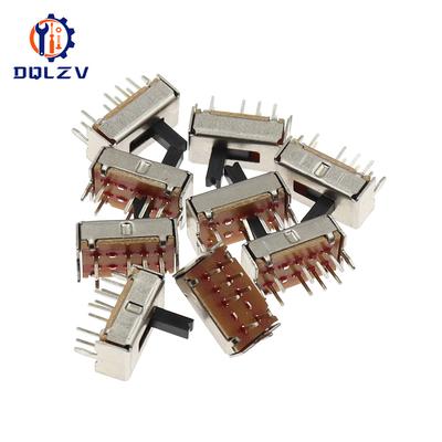 SS23D07 SS23D07VG5 8 контактов 3 положения 2P3T Переключатель тумблер Двойная вертикальная скользящая ручка Высота 5 мм