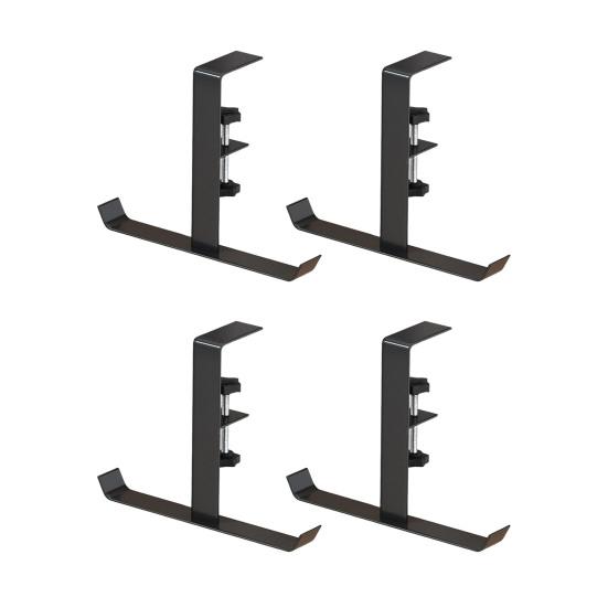 Yousheng 1/2/3/4 шт., держатель для чулок для камина, вешалка для гирлянд, прочная несущая, нержавеющая, регулируемая, крючки для вешалки для гирлянд