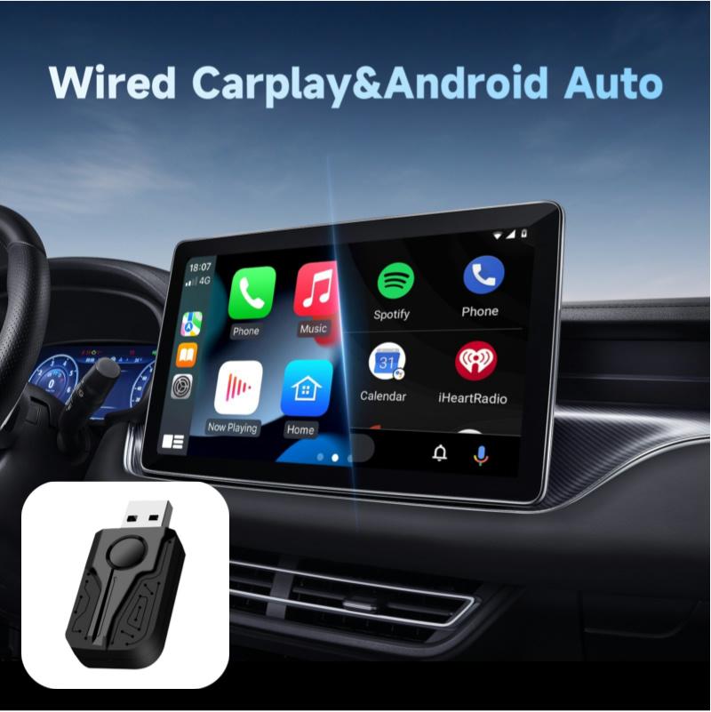 2 в 1 НОВЫЙ беспроводной CarPlay Android Auto беспроводной адаптер Smart Mini AI Box Plug And Play WiFi быстрое подключение универсальный для Nissan