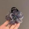 Silk Gauze Medium Claw Clip: Gentle, Age-Reducing Hair Accessory