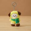LINE FRIENDS BT21 Kpop Аниме и Мультяшные Друзья Зимние Мини-шарфы Снежные ботинки Плюшевые куклы Сумки и Прочные брелоки