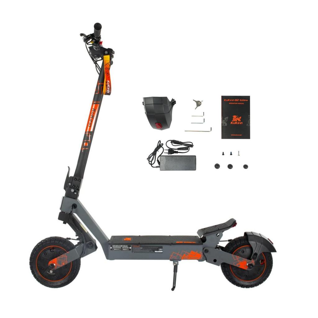 Электросамокат KUKIRIN G2 ULTRA 800 Вт*2 Мотор Аккумулятор 48 В 18 Ач 10-дюймовые шины Максимальная скорость 50 км/ч Максимальный запас хода 55 км