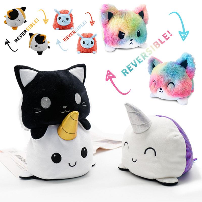 Плюшевые игрушки-перевертыши