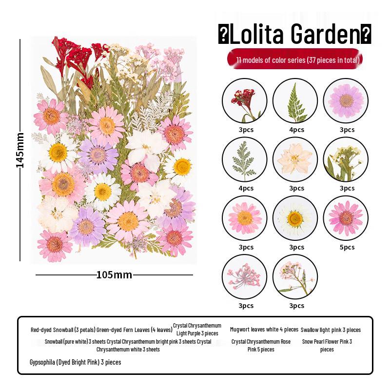 DIY Dried Flower Bookmark Making Kit