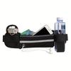 Running Belt Belt Bag, Reflective Waist Bag with Bottle Holder, Hiking Fitness Phone Pouch Bum Bag Belt Bag
