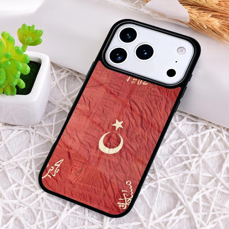 Turkey Turkish Flag soft Shockproof Phone Case for iPhone 17 Air 16e 15 11 12 14 13 Pro Max Cover Coque