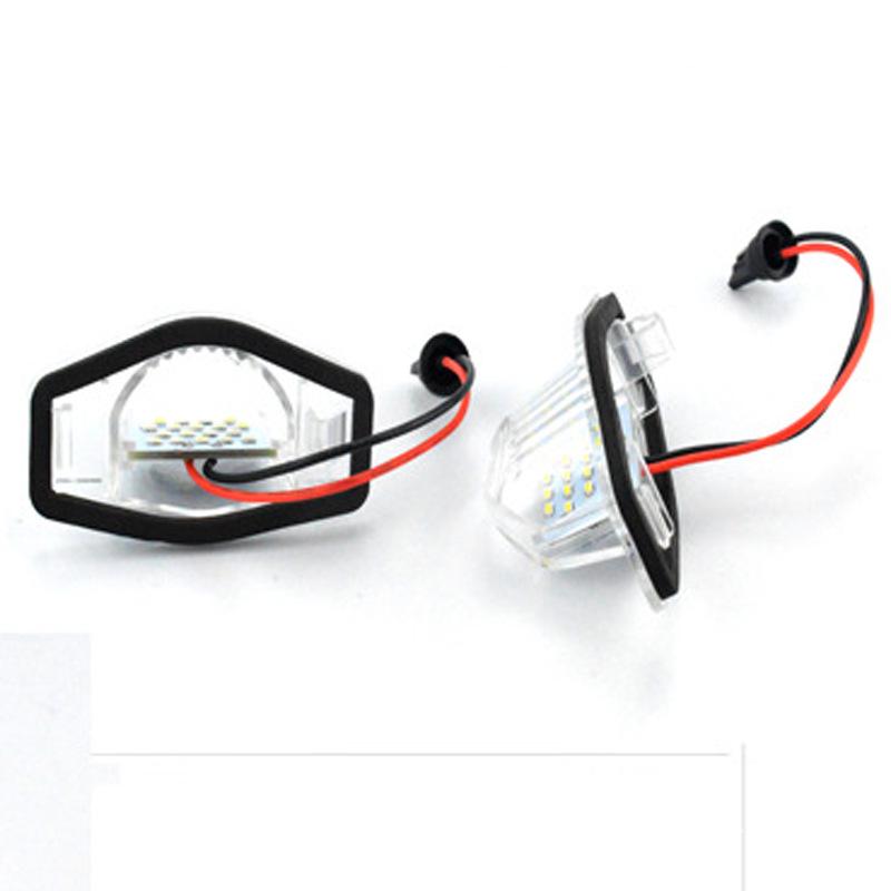 Светодиодная подсветка номерного знака Honda для JAZZ, Odyssey, Elysion, CRV, FRV, INS для кросс-граничного использования