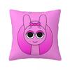 Sprunki Incredibox Pinki Наволочки на квадратные подушки Полиэстер Комната Мультяшное Аниме Игра Чехол для подушки Милый Декор Наволочка 45*45