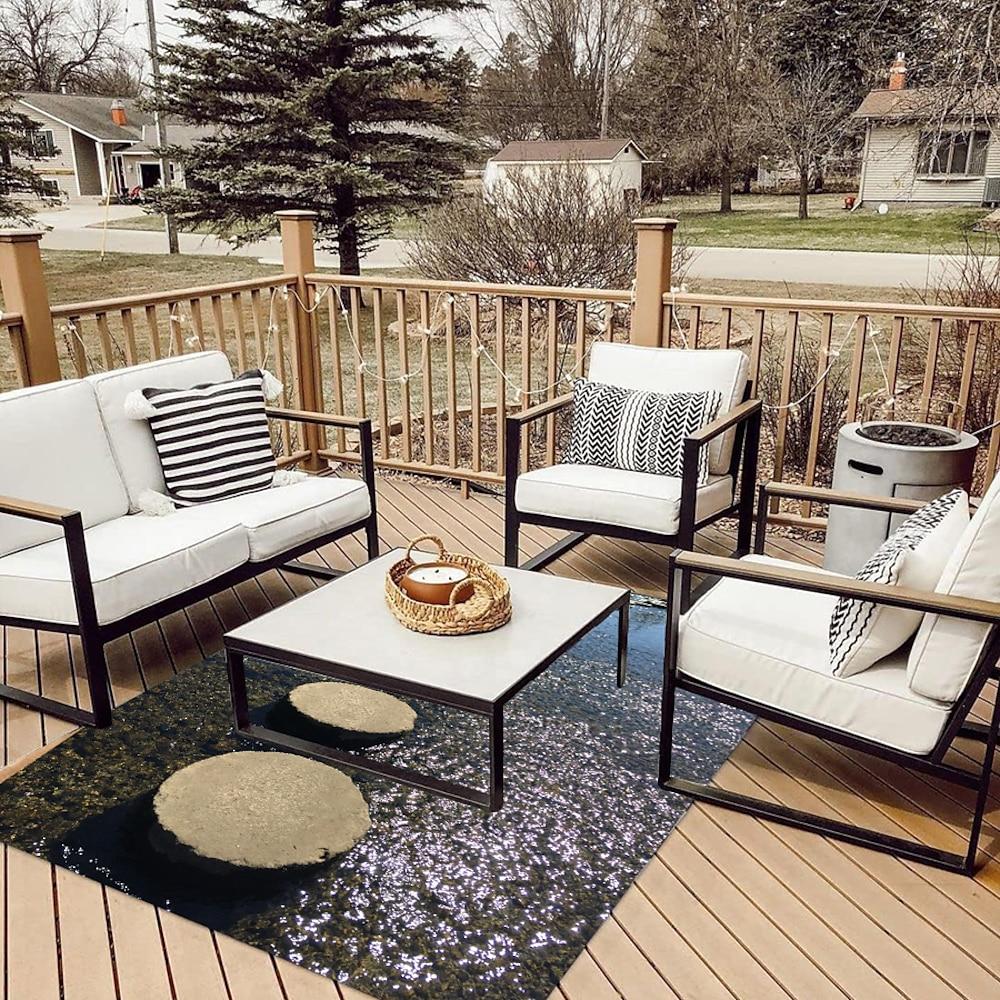 Ковер для спальни, гостиной, прихожей, красивый пейзаж, лес, фланелевая ткань, с принтом, домашний входной коврик, коврик для ванной