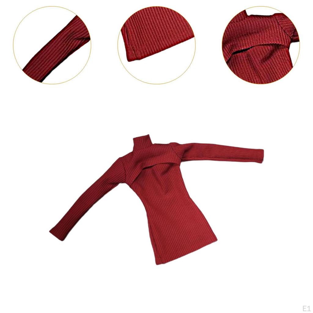 1/6 масштаб фигурка короткие платья одеваются мода ретро стильная миниатюра трендовая одежда для 12''