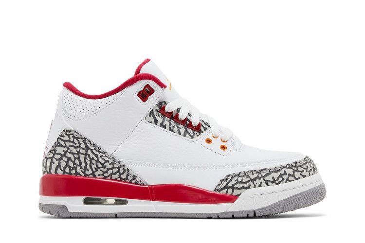 Jordan 3 Retro Cardinal (GS)
