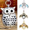 Owl Wing Pocket Analog Pendant Watch Quartz Necklace Xmas Gift