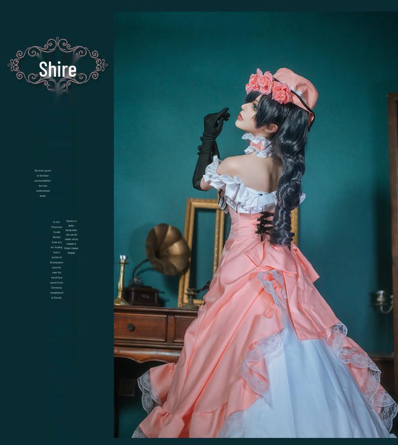 Костюм для косплея Сиэля из аниме «Темный дворецкий» - Женский костюм Боччана Шоты Себастьяна