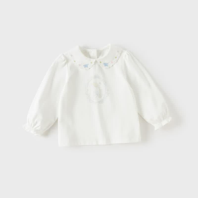 DAVE&BELLA Girls' Long-Sleeve Base Layer Top