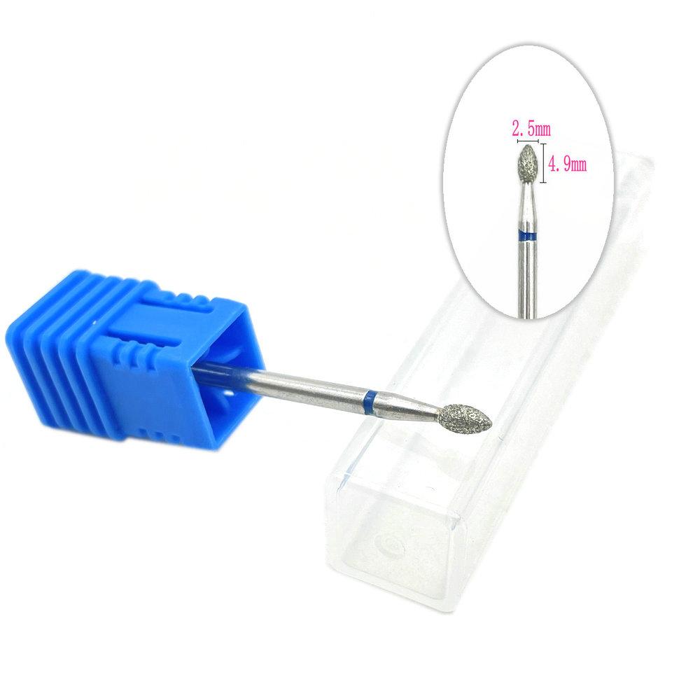 1 шт., алмазная дрель для ногтей, фреза для маникюра, вращающиеся насадки для очистки кутикулы, аксессуары, дрель для ногтей, полировщик, алмазные дрели для ногтей