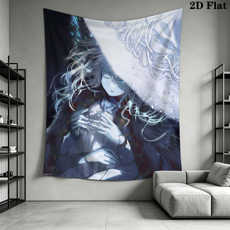 Ranni Star Wall Hanging Printed Fabric Blanket Decorative Tapestries for Bedroom Living Room Home Decor