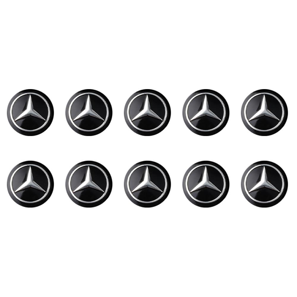 14mm Car Key Badge Replacement Key Stickers For Mercedes Benz AMG E S C A B Class GLE GLS CLS GLC CLA GLA GLK GLB W205 W206 W221 CY4