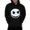 Mens Jack Skellington Face Cotton Hoodie