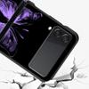 Чехол для телефона Z Flip 4 для Samsung Galaxy Z Flip 3 5G ZFlip3 Flip3 zflip Flip4, черный жесткий чехол для ПК, складной чехол в виде бабочки