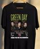 Green Day The Saviors Унисекс Зеленая Полоска Винтажный Стиль AHN00729 Унисекс Футболка