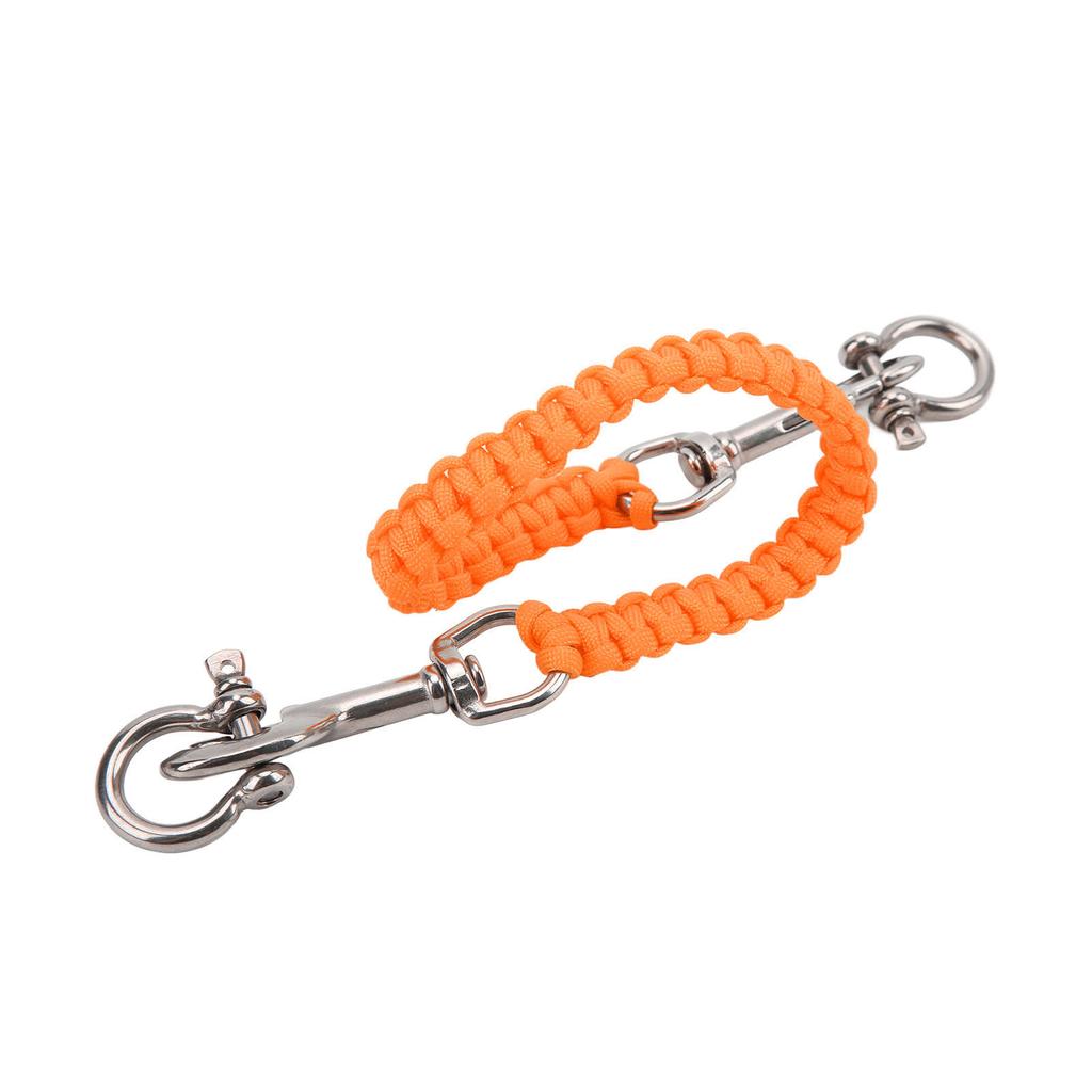 Подставка для камеры для дайвинга, ручка, трос, коррозионная стойкость, ремешок для подводной камеры, оранжевый