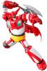TAMASHII NATIONS Супер Робот Chogokin Getter Robo Getter 1 140 мм Окрашенная подвижная фигурка Приблизительно. АБС и ПВХ и литье под давлением