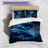 SubZero 3pcs Bedding Set Duvet Cover Closure Includes 1 Duvet Cover & 2 Pillowcases for All Seasons Bedroom Home Dorm Decor