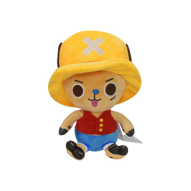ONE PIECE Оригинальная Плюшевая Игрушка 20-25 см Луффи Тони Тони Чоппер Сабо Эйс Санджи Набивные Куклы Пираты Соломенной Шляпы Сувенир Подарок