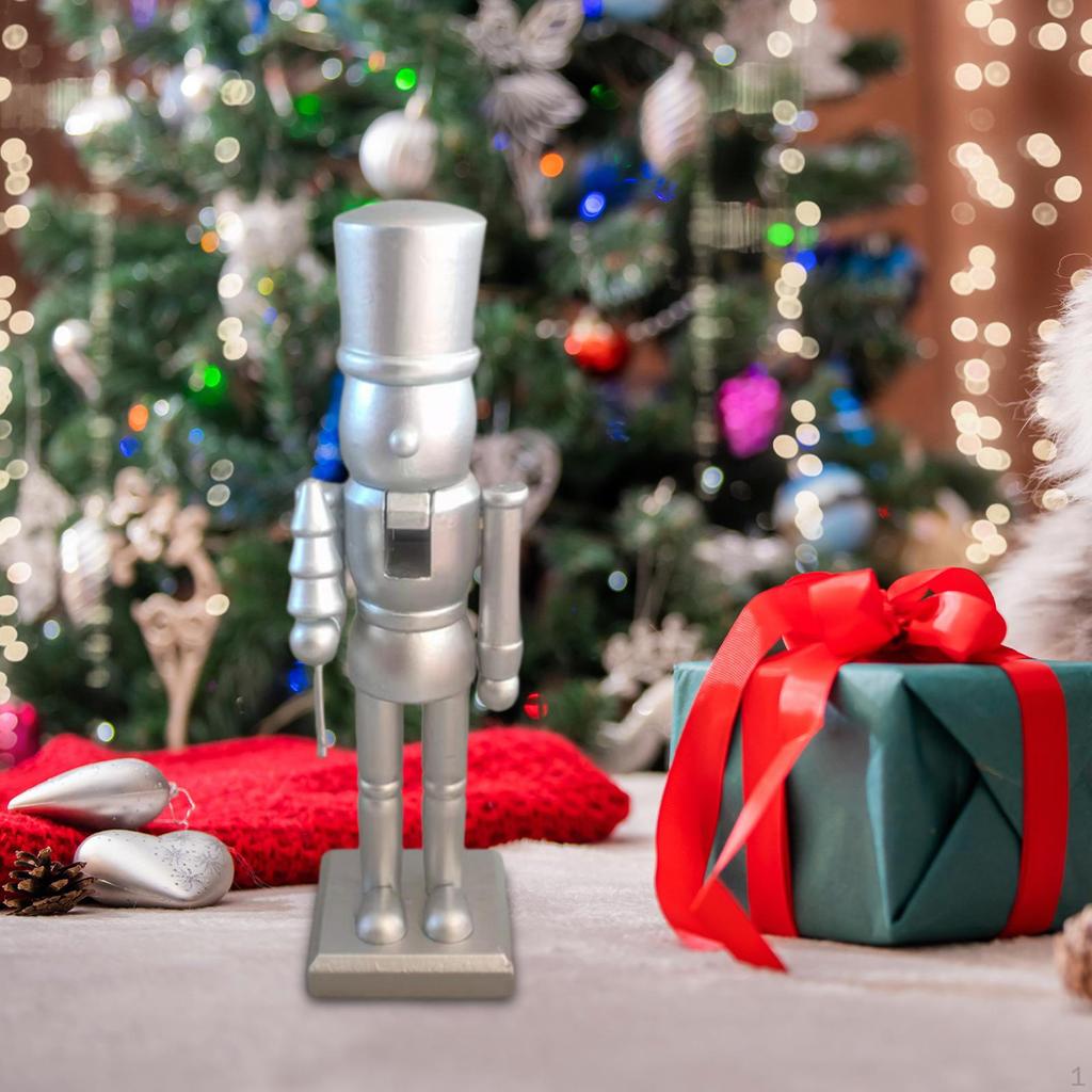 Рождественский Щелкунчик Фигурка Декоративная Статуэтка Украшение Настольное Украшение Кукла для