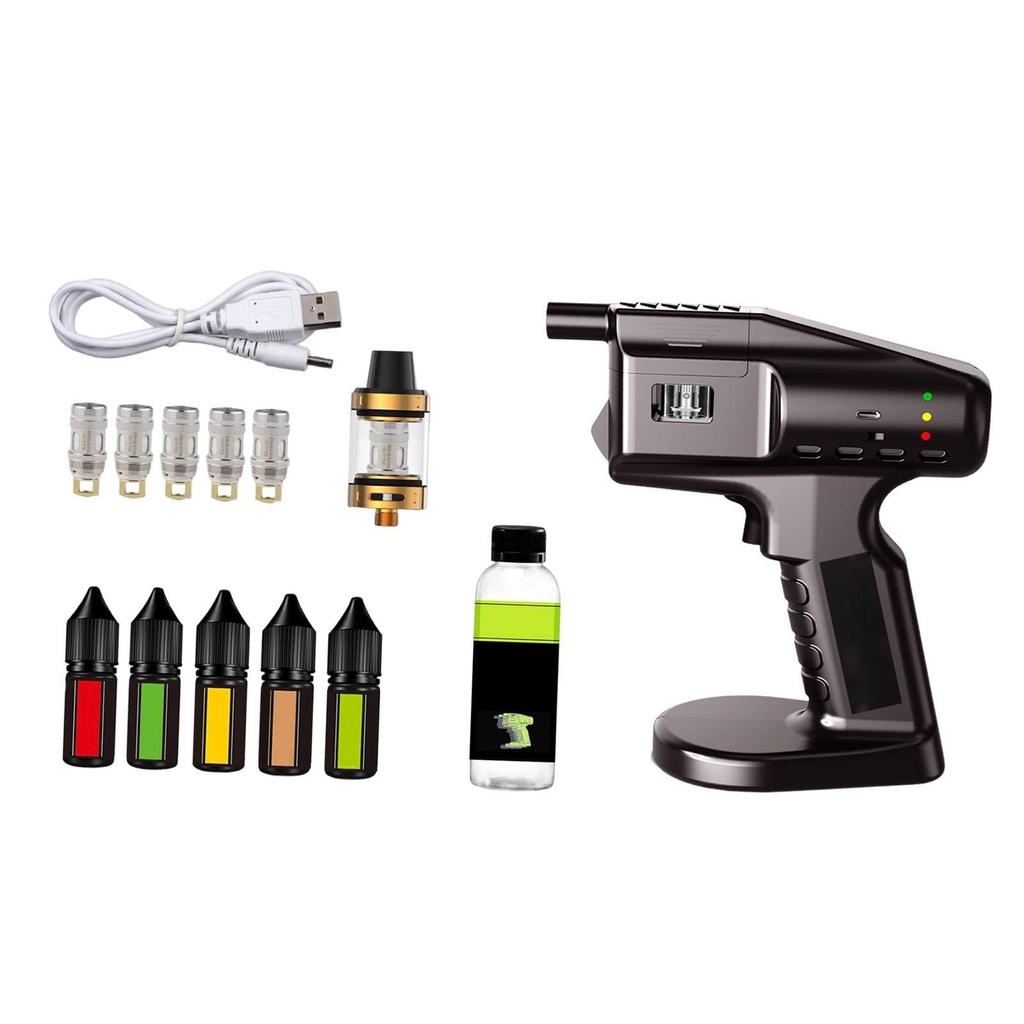 Handheld Cocktail Bubble Maker Infuser Machine with Accessories for Tea