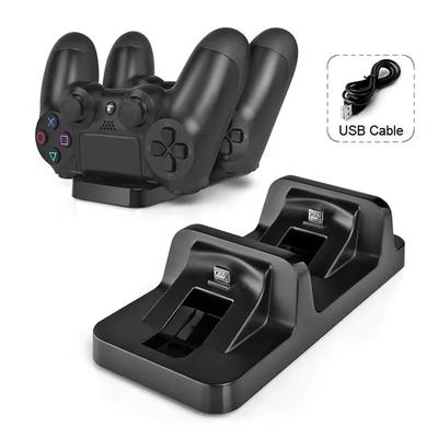 Двойная зарядная станция для контроллера PS4, держатель-зарядка для Sony Playstation 4, беспроводной геймпад, зарядная база