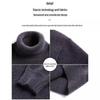 Men's Genuine Chenille Thickened Turtleneck Sweater - Warm, Casual, and Stylish for Middle-Aged.