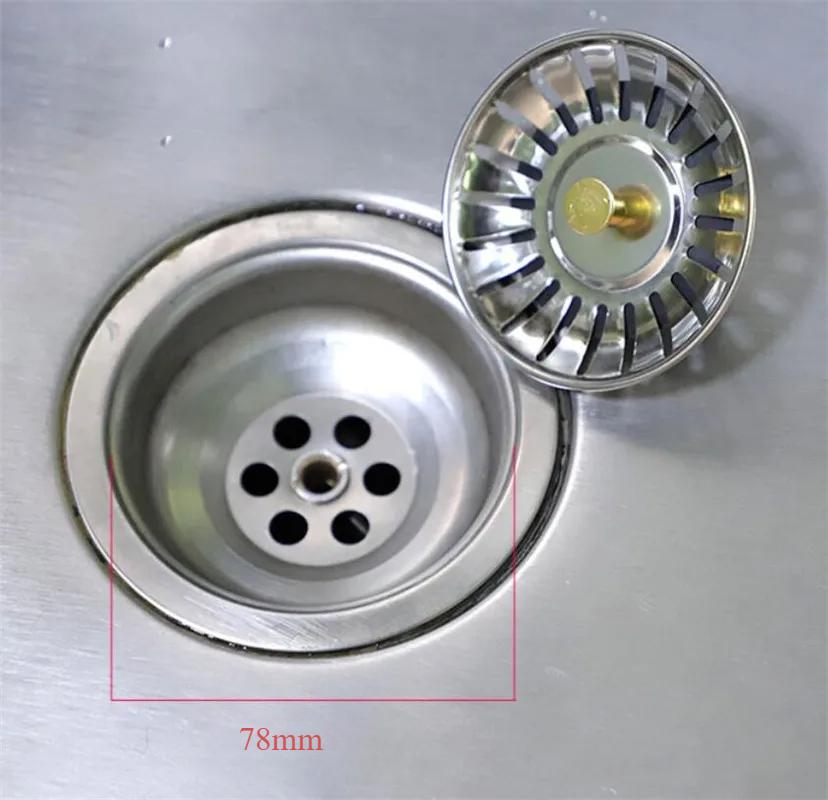 Leak Net Home Floor Drain Kitchen Sink Slag Stainless Steel Kitchen Sink Filter Bathroom Floor Drain Slag Cleaner Food Slag