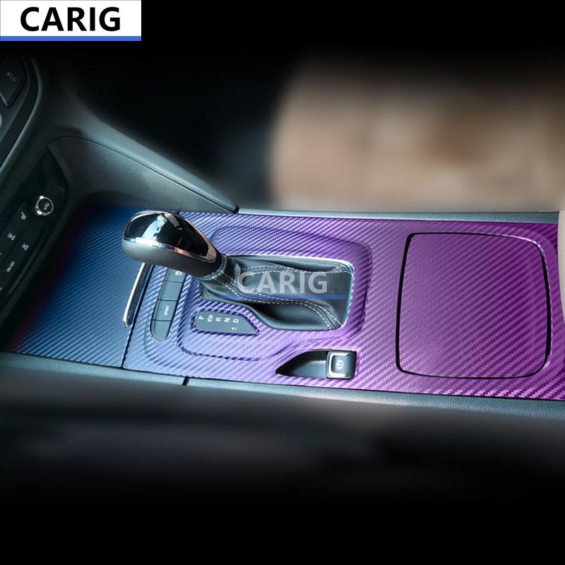 For BUICK REGAL 17-22 Interior Carbon Fiber Pattern Sticker Protective Film Modification Accessories
