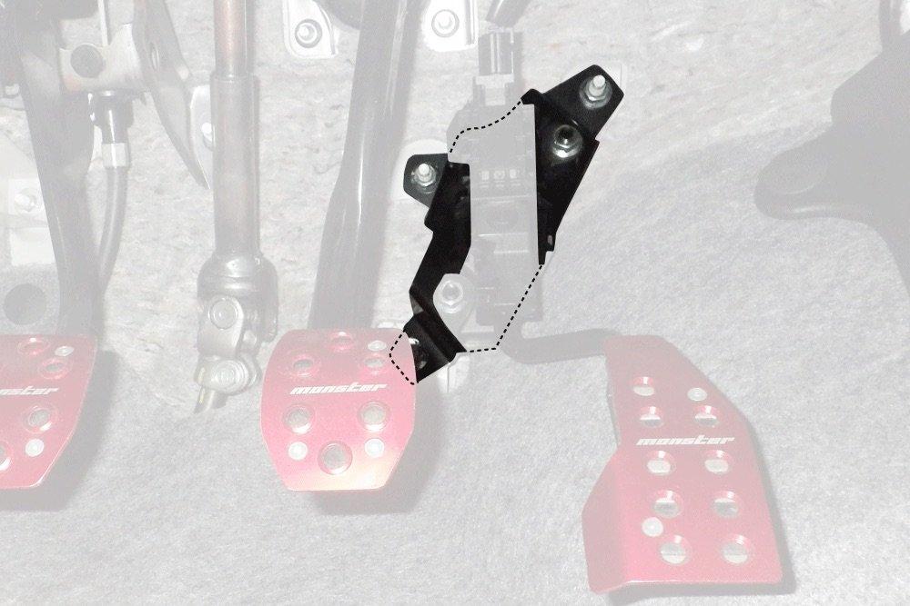 MONSTER SPORT Спортивная педаль акселератора Works Turbo RS HA36S Doraposi, ковшеобразное сиденье, крепление тормоза и сцепления/переключение передач Alto/844500-7350M