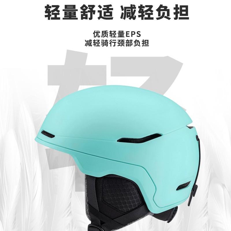 Unisex Ski Helmet Adults Kids Outdoor Snow Sports Safety Gear PC EPS Construction Breathable Warm Protective Headwear