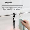 Многофункциональный S-образный крючок с защитой от падения для ключей, одежды, шляп, сумок и многого другого