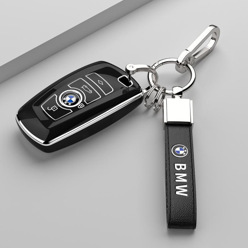 BMW X3 Key Case (2011-2016 Models) - Luxury Shell with Buckle, Simple Design for Men